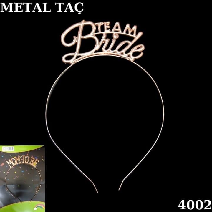 TAÇ METAL TEAM BRİDE BRONZ