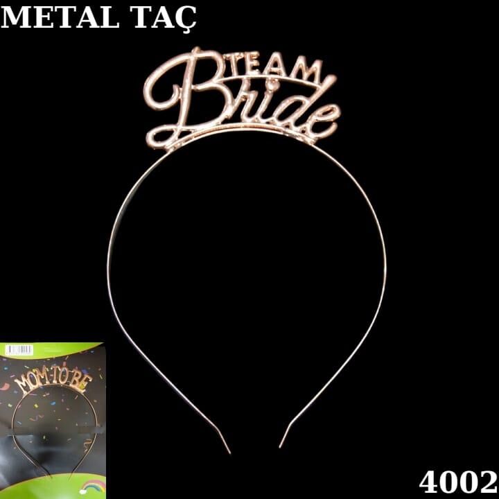 TAÇ METAL TEAM BRİDE BRONZ