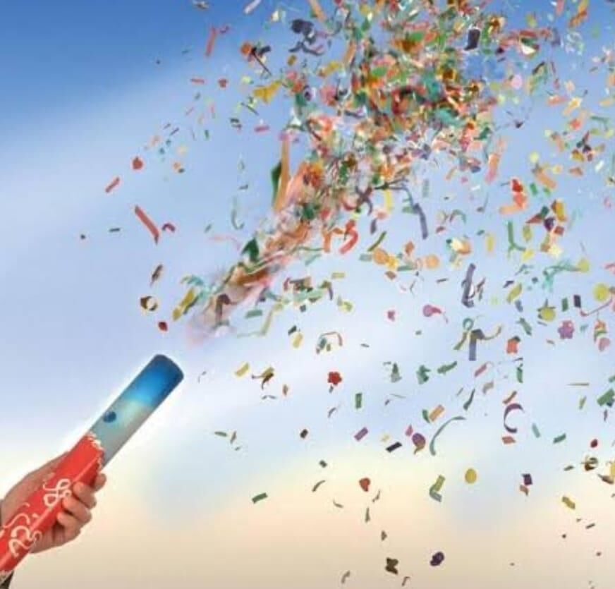 KONFETİ 30 CM KARNAVAL