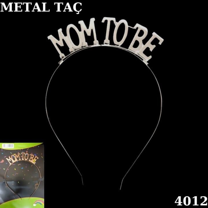TAÇ METAL MOM TO BE GÜMÜŞ