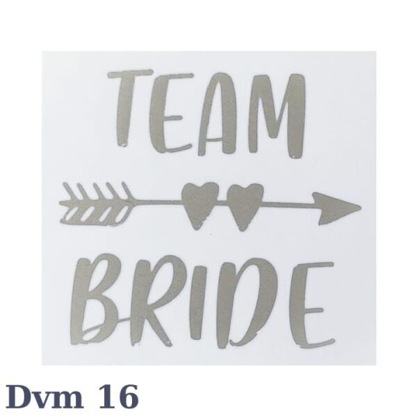 DÖVME TEAM BRİDE GÜMÜŞ NO:16 10 LU