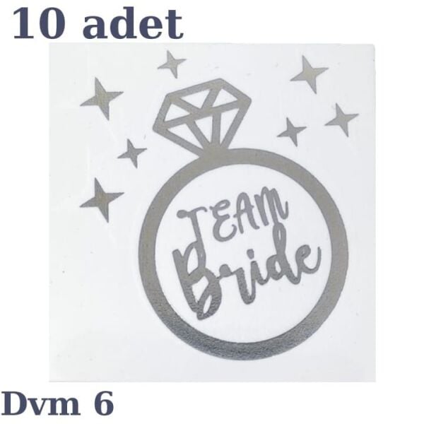DÖVME TEAM BRİDE GÜMÜŞ NO:6