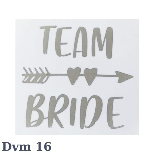 DÖVME TEAM BRİDE GÜMÜŞ NO:16 10 LU