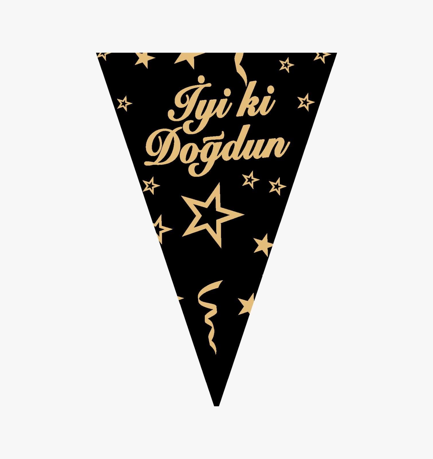 FLAMA İYİKİ DOĞDUN SİYAH