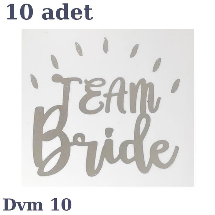 DÖVME TEAM BRİDE GÜMÜŞ NO:10