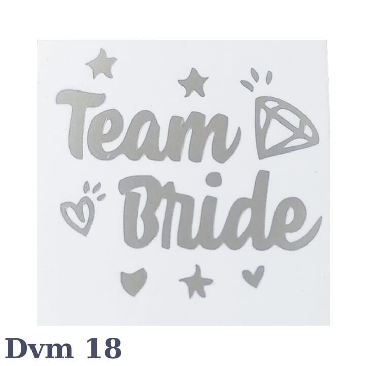 DÖVME TEAM BRİDE GÜMÜŞ NO:18 10 LU