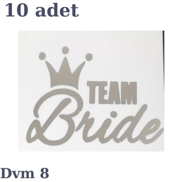 DÖVME TEAM BRİDE GÜMÜŞ NO:8