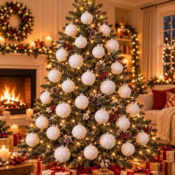 LÜX NOEL TOP 5 CM BEYAZ 48 Lİ (1 KOLİ 36 PK)