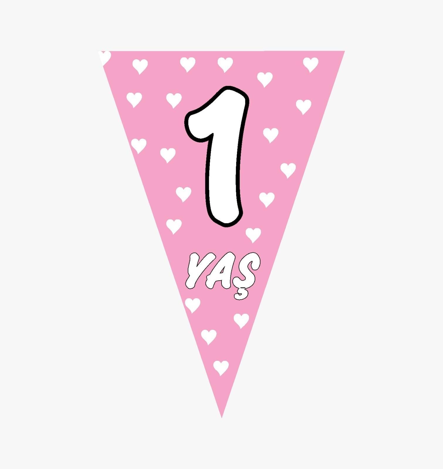 FLAMA 1 YAŞ PEMBE