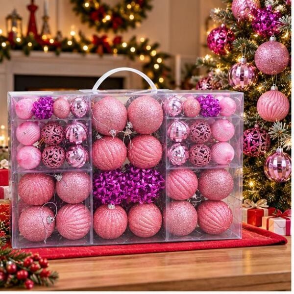 LÜX ÇANTA NOEL TOP PEMBE 100 LÜ (1 KOLİ 24 PK)