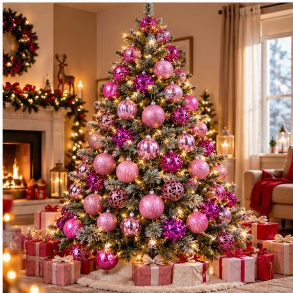 LÜX ÇANTA NOEL TOP PEMBE 100 LÜ (1 KOLİ 24 PK)