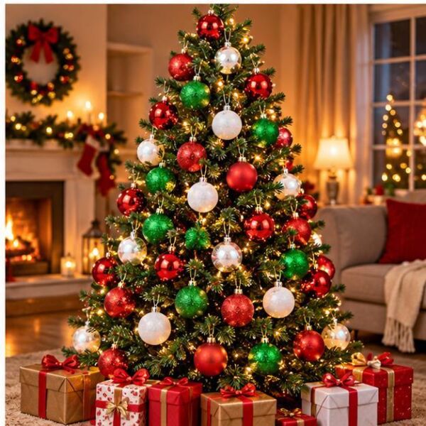 LÜX NOEL TOP 3 CM / 4  CM MİX 42 Lİ(1 KOLİ 100 PK)