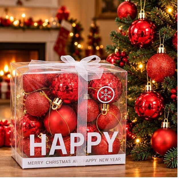 LÜX NOEL TOP 3 CM / 4  CM KMZ 42 Lİ(1 KOLİ 100 PK)