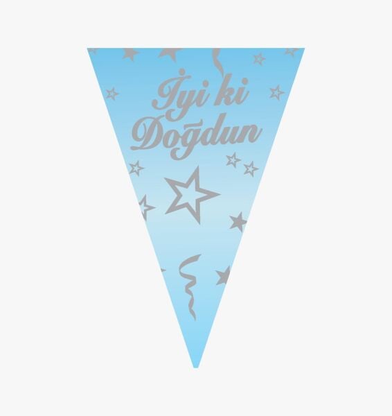 FLAMA İYİKİ DOĞDUN MAVİ