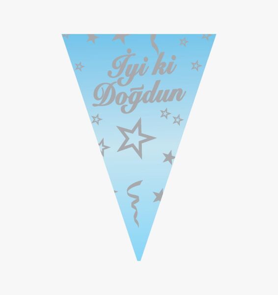 FLAMA İYİKİ DOĞDUN MAVİ