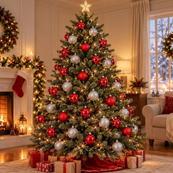 LÜX NOEL TOP 6 CM MİX 16 LI (1 KOLİ 60 PK)
