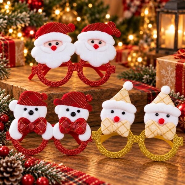GÖZLÜK  NOEL BABA 12 Lİ (1 KOLİ 600 AD)