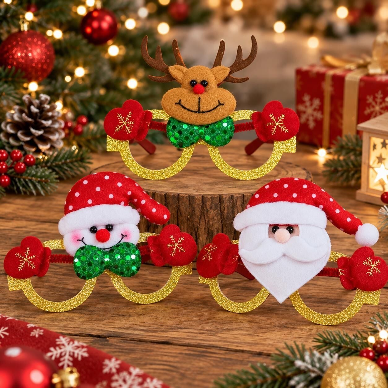 GÖZLÜK  NOEL BABA 12 Lİ (1 KOLİ 600 AD)
