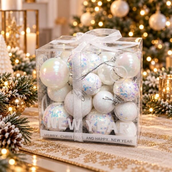 LÜX NOEL TOP 3 CM / 4  CM MİX 42 Lİ(1 KOLİ 100 PK)