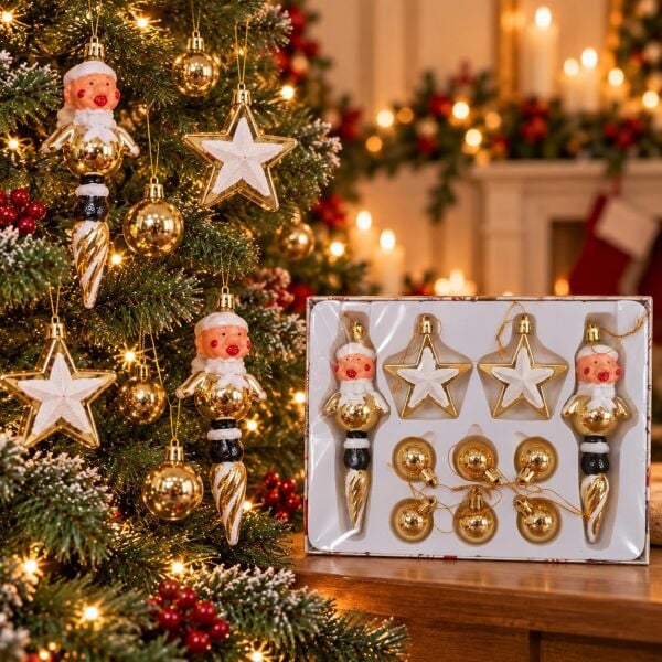 GOLD 10 LU NOEL PREMİUM SET
