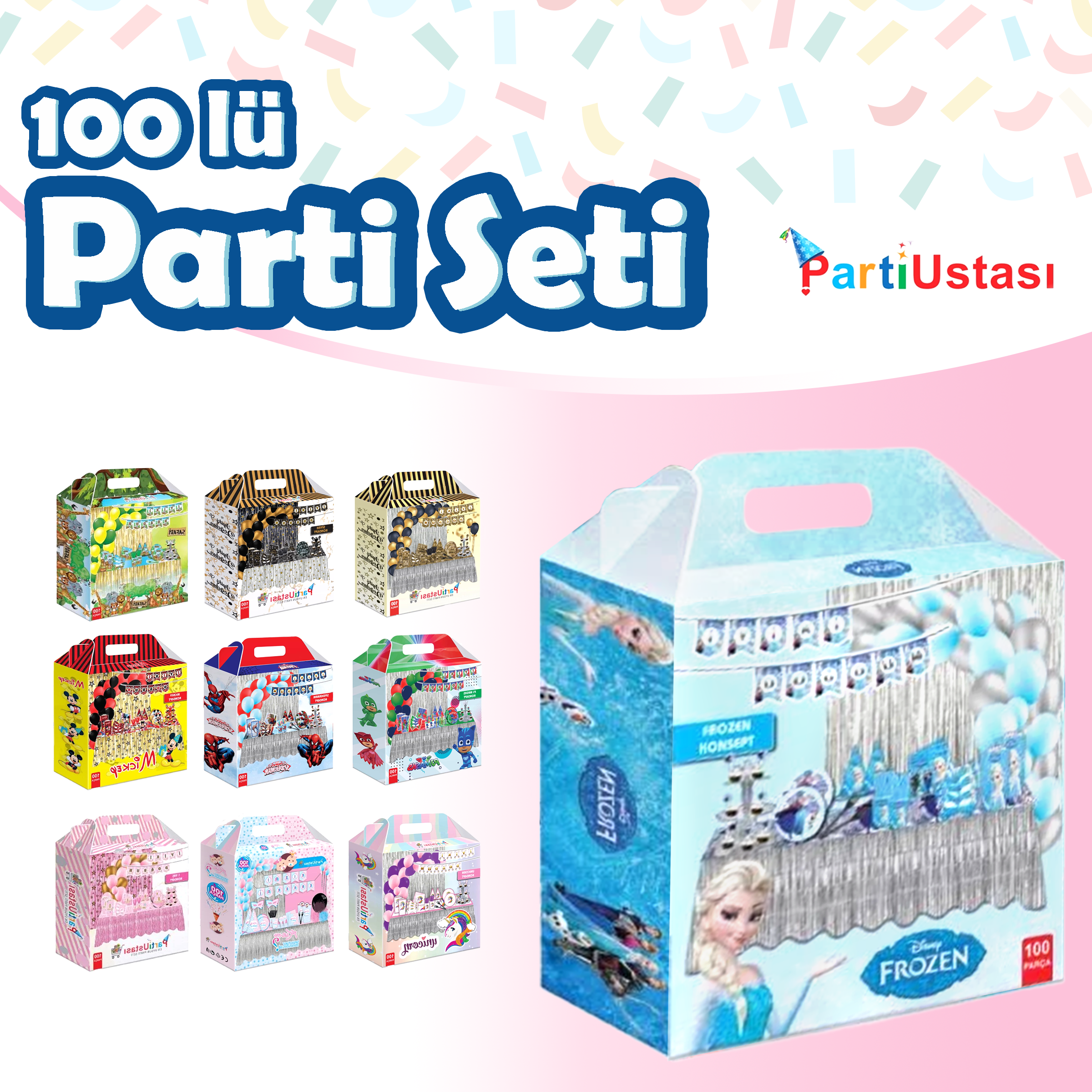 PARTİ SETİ 100