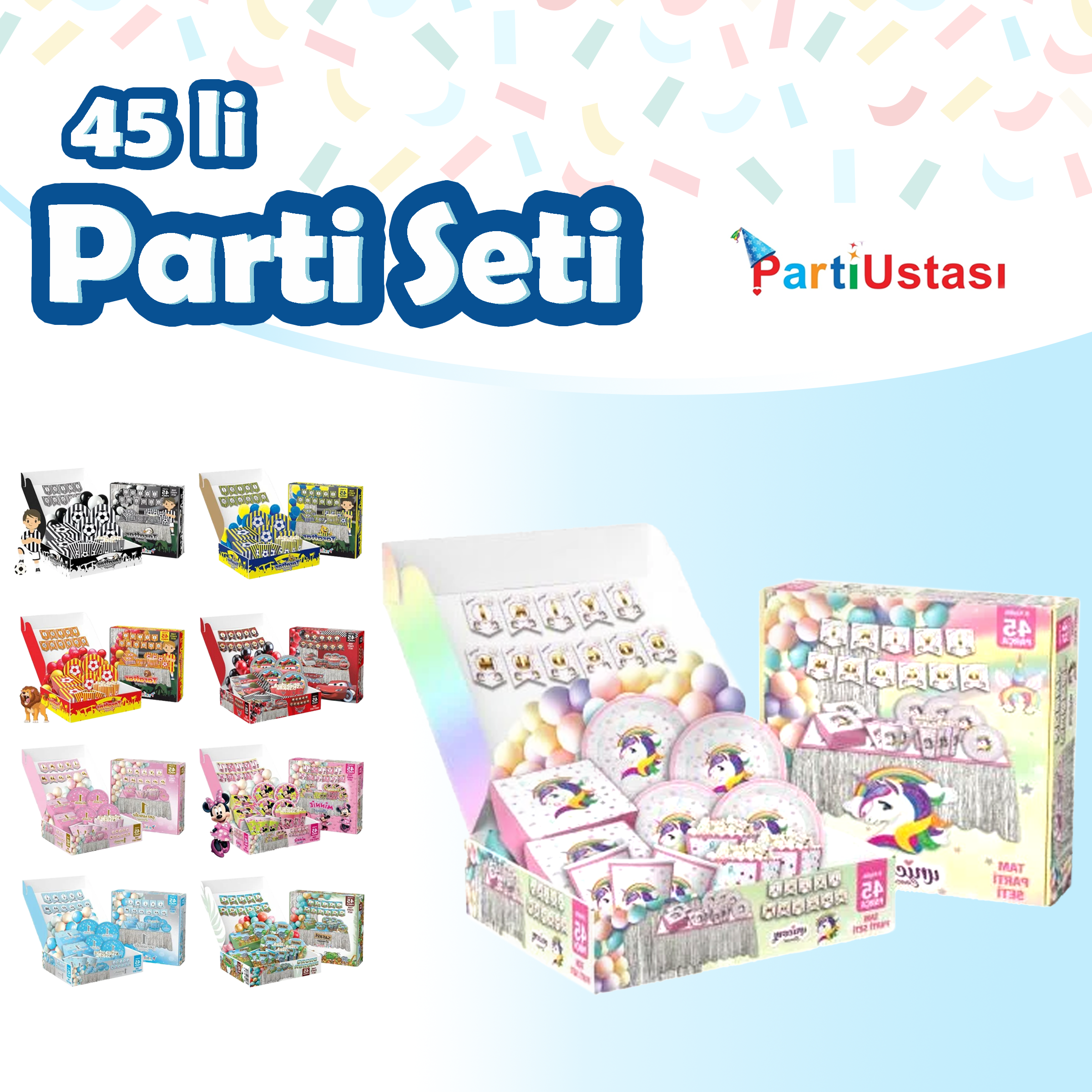 PARTİ SETİ 45