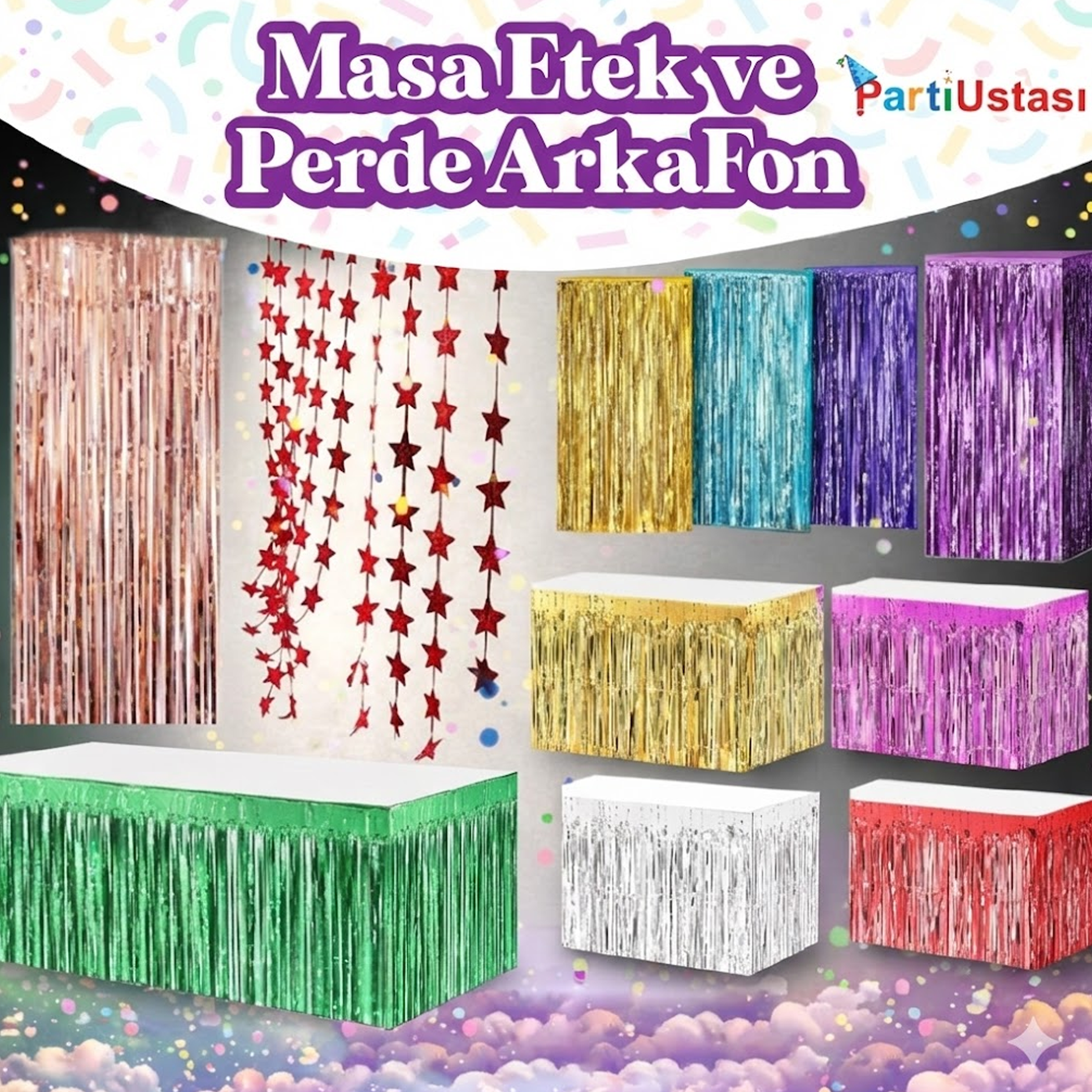 MASA ETEK VE PERDE ARKA FON